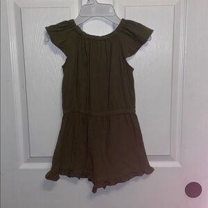 Crewcuts Olive green  Kids Romper